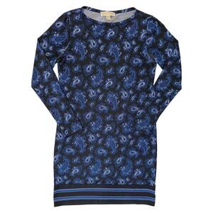 Michael Kors Dress Women's Size S Paisley Print Long Sleeve Career Office Shift
